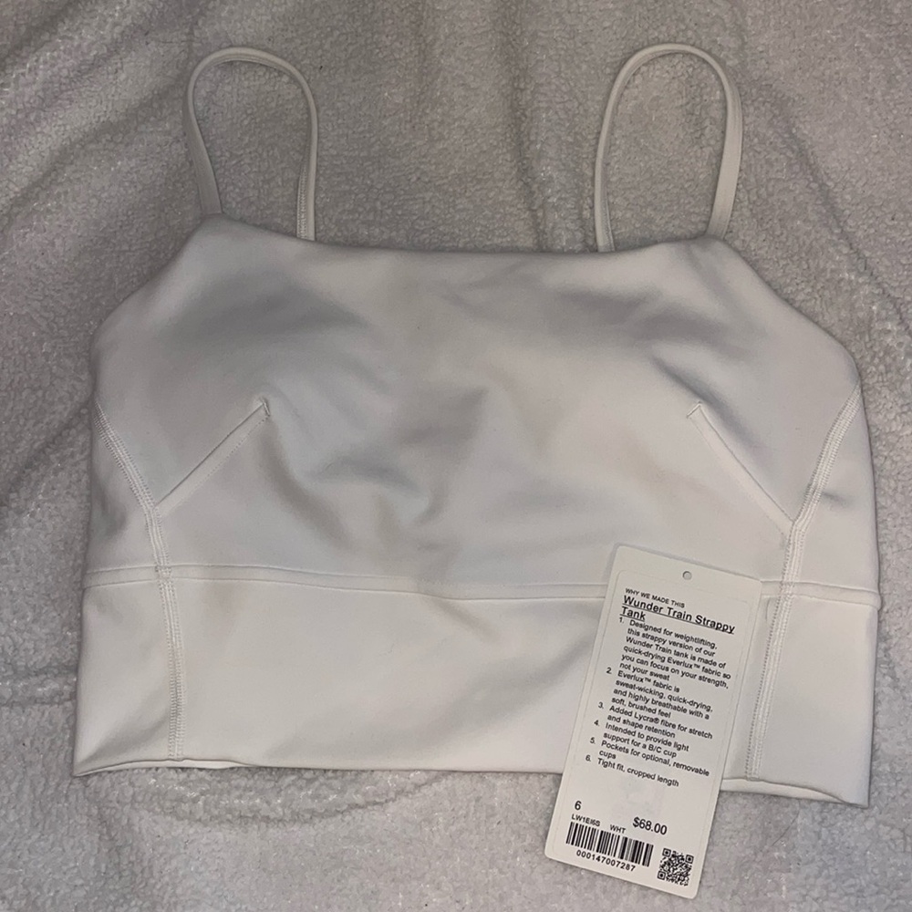 lululemon wunder train strappy tank